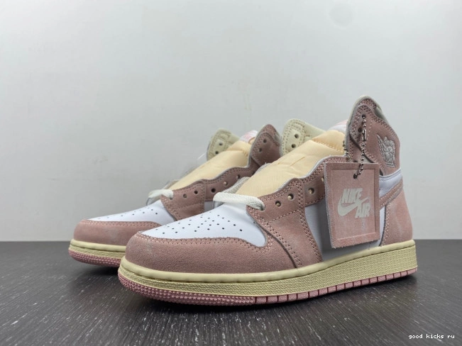 OG Retro Air Washed FD2596-600 (Women's) Jordan 1 High Pink 0703